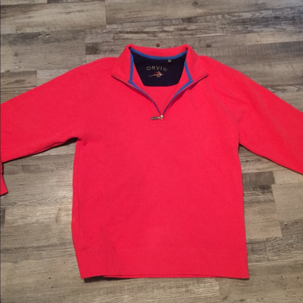 Orvis Men’s Pullover - Red - Medium